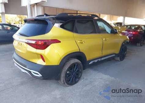 2023 Kia Seltos Nightfall Edition из США, поврежденный, VIN KNDEUCA26P7398683